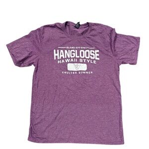 Hawaii Style Purple T-Shirt medium Gillian used